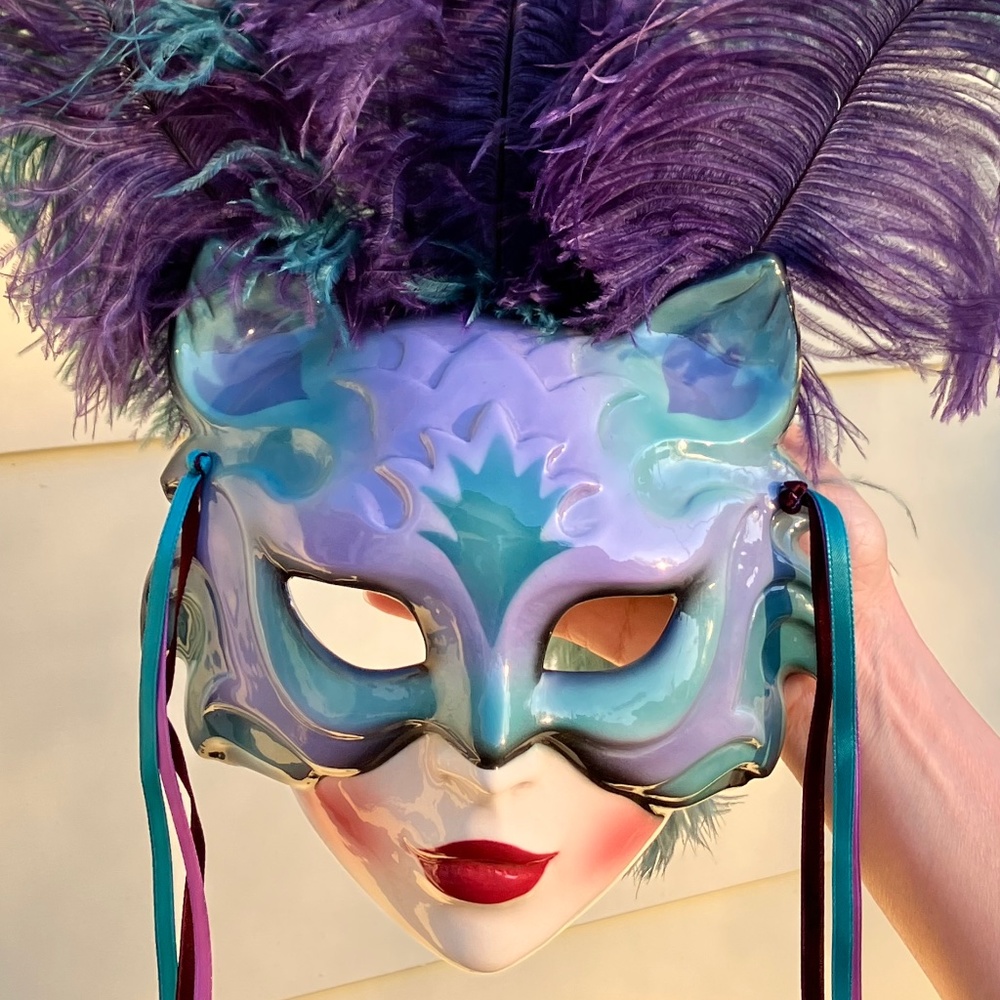 Porcelain Mask Wall Decor